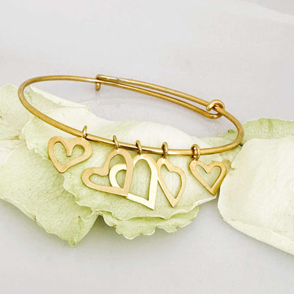 Heirloom Heart Bangle