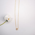 My Compass Necklace - White