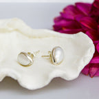 Pear Shape Pearl Stud