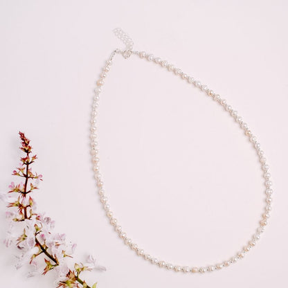 Pearl and Silver Necklace
