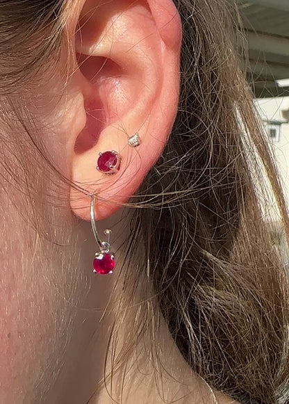 Ruby Studs
