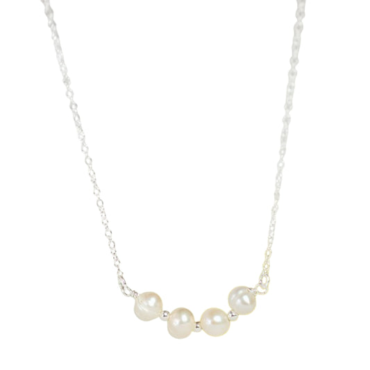Quattro Pearl Necklace