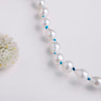 Rainbow Pearl Necklace