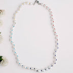 Rainbow Pearl Necklace