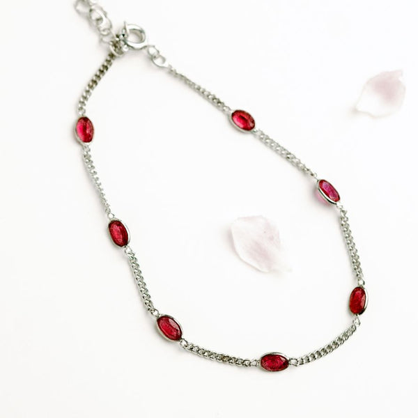 Birthstone Ruby BLING Bracelet