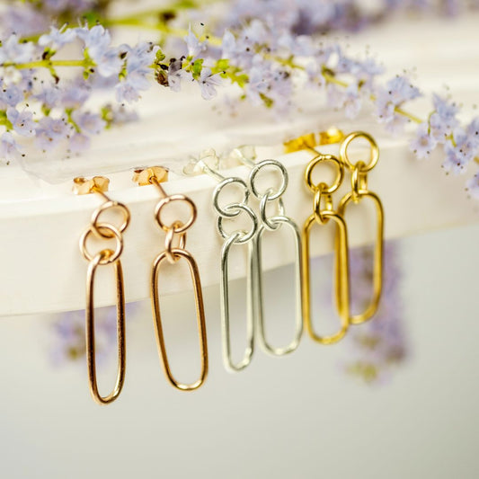 Silver Dangle Earrings