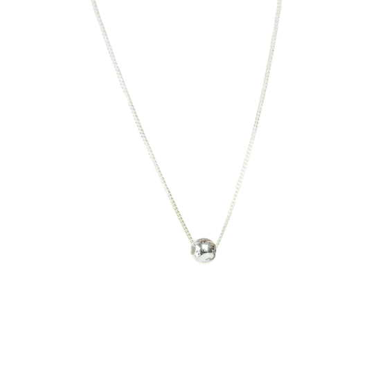 Silver Ball Slider necklace