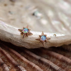 Opalite Star Earring