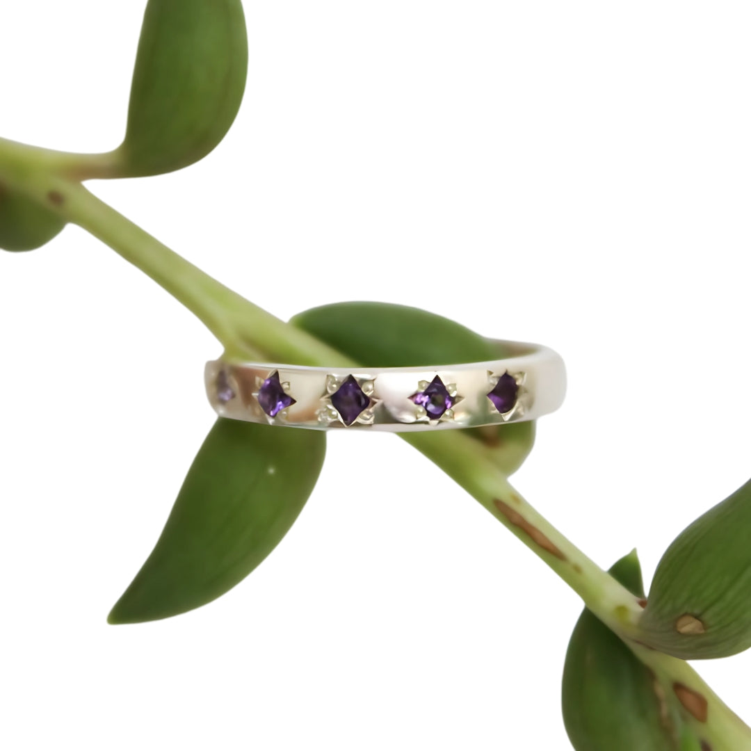 Star Struck Birthstone Ring