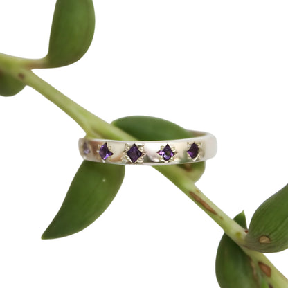 Star Struck Birthstone Ring