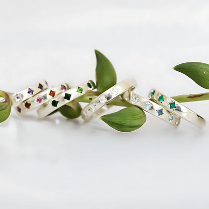 Star Struck Birthstone Ring