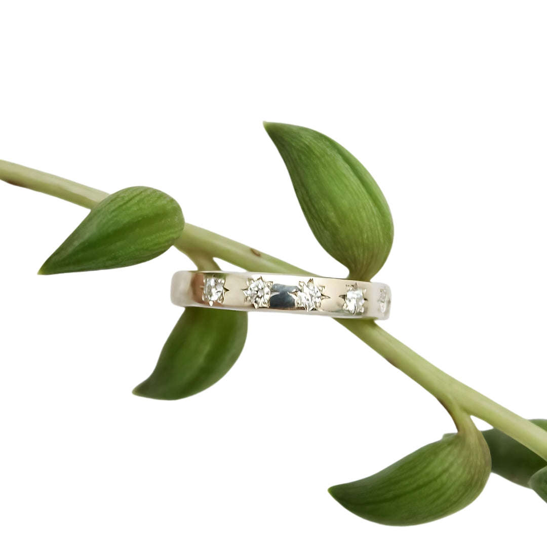 Star Struck Birthstone Ring