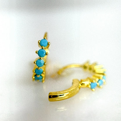 Turquoise Huggies