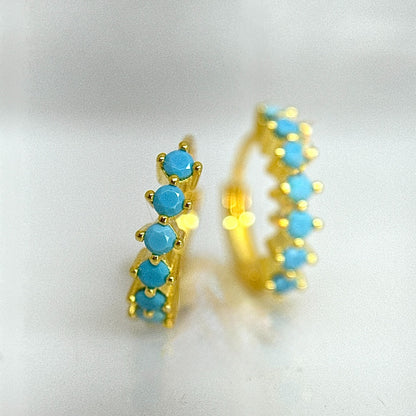 Turquoise Huggies