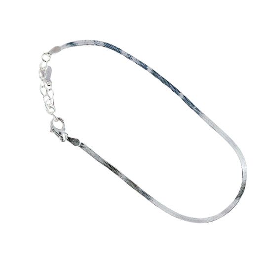 Uber Thin Herringbone Bracelet